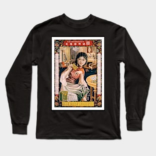 Vintage 1930's Chinese Advertisement - Print Long Sleeve T-Shirt